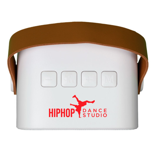 Boombox Mini Speakers Pad Print Top